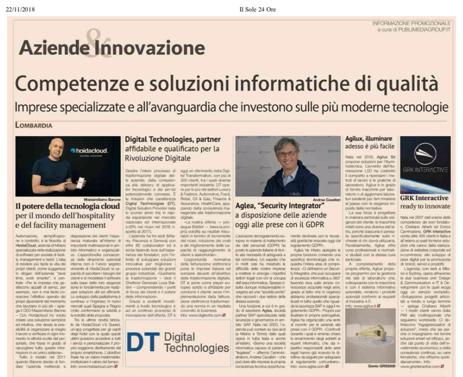 Investire nella tecnologia
