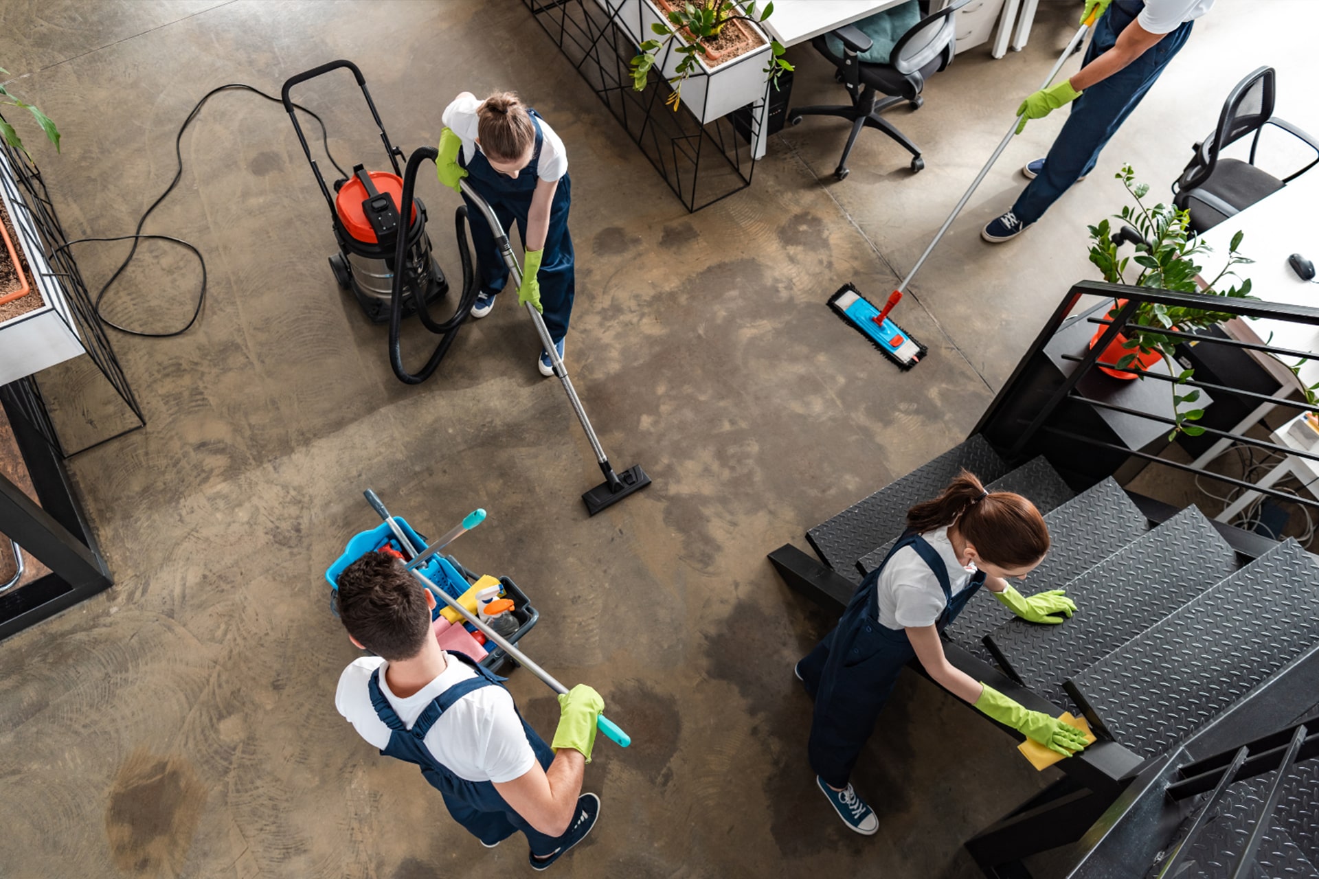 semplificare il lavoro delle imprese di pulizie industriali hoida min